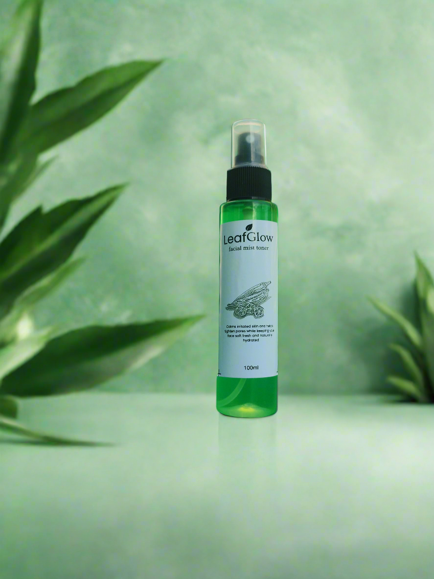 Okra facial toner